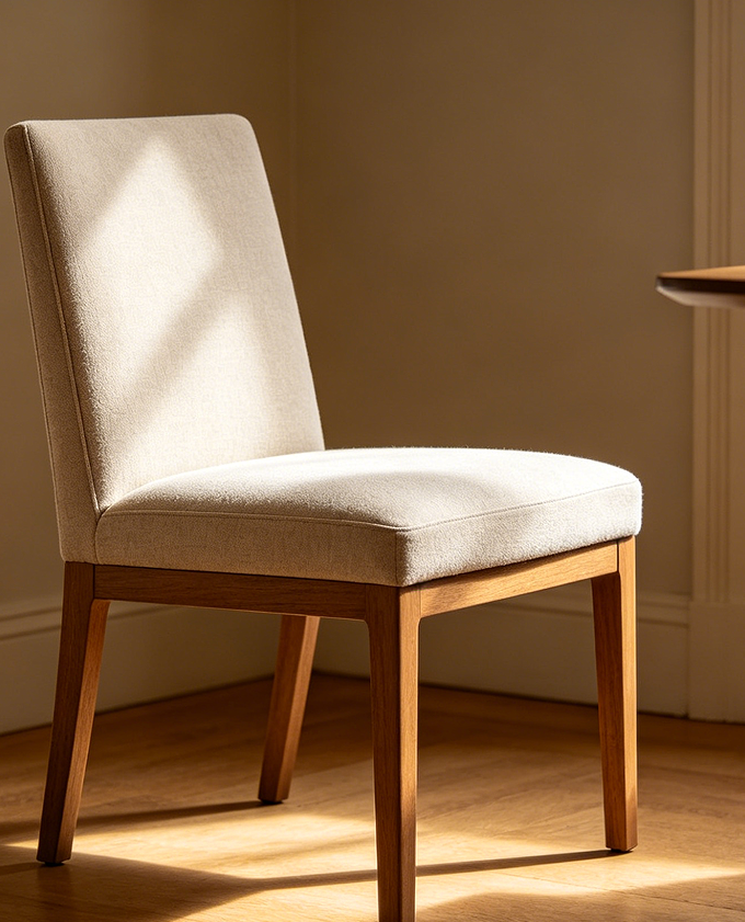 Soft Cushion High Back Dining Chair Seat
